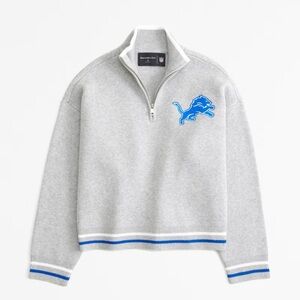 A&F Detroit Lions LuxeLoft Half-Zip